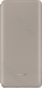 Huawei wallet Cover for P30 Pro khaki 