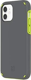 Incipio Duo case для Эпл Айфон 12/12 Про серый/Volt зеленый