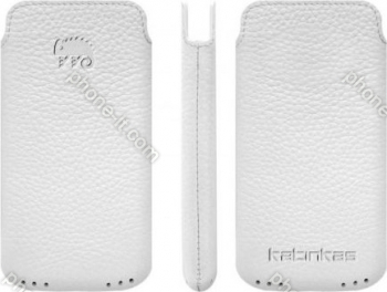Katinkas Premium leather case for Nokia C7 white 