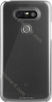 LG CSV-180 Snap On Soft Back Cover grey 