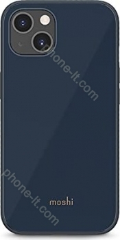 Moshi iGlaze Slim for Apple iPhone 13 Slate Blue 
