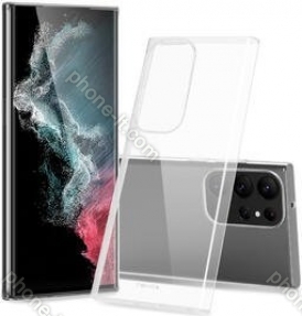 Nevox StyleShell Flex for Samsung Galaxy S23 Ultra transparent 