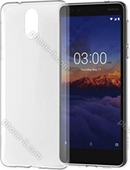 Nokia CC-108 Slim Crystal Cover for Nokia 3.1 transparent 