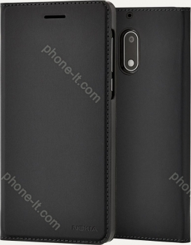 Nokia CP-301 Slim Flip case for Nokia 6 black 