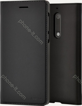 Nokia CP-302 Slim Flip case for Nokia 5 black 