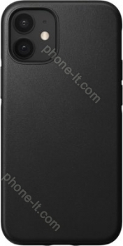 Nomad Rugged Leather case for Apple iPhone 12 mini black 
