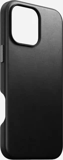 Nomad Traditional Leather case для Эпл Айфон 16 Про черный