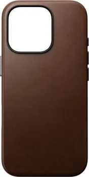 Nomad Traditional Leather case для Apple iPhone 16 Pro brown