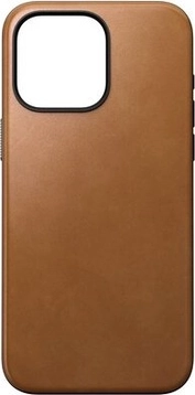 Nomad modern Leather case для Apple iPhone 15 Pro Max English Tan