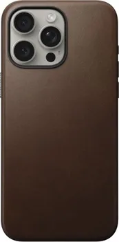 Nomad modern Leather case для Apple iPhone 15 Pro Max Rustic Brown