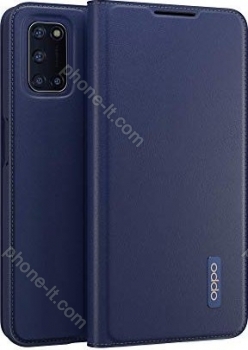 Oppo Bookcover PU for Oppo A72/A52 blue 