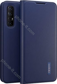 Oppo Bookcover PU for Oppo Find X2 Neo blue 