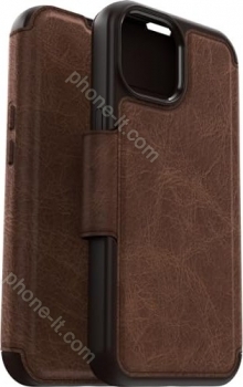 Otterbox Strada Folio MagSafe for Apple iPhone 15 Espresso 