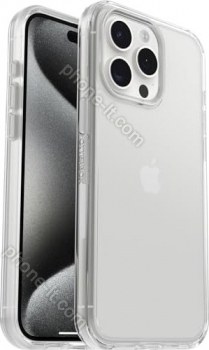 Otterbox Symmetry clear for Apple iPhone 15 Pro Max transparent 