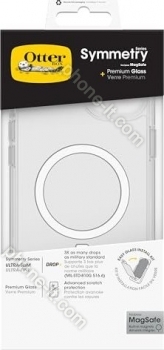 Otterbox Symmetry clear with MagSafe + Premium glass for Apple iPhone 15 Plus 