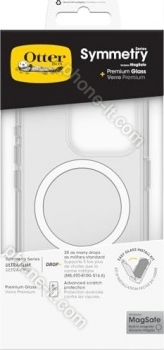 Otterbox Symmetry clear with MagSafe + Premium glass for Apple iPhone 15 Pro 