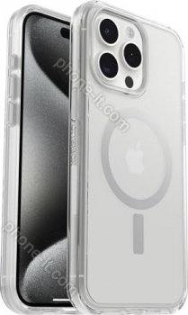 Otterbox Symmetry clear with MagSafe for Apple iPhone 15 Pro Max transparent 