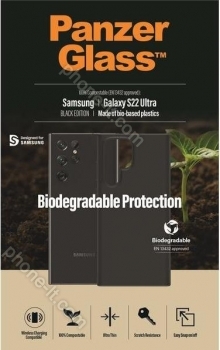 PanzerGlass Biodegradable case for Samsung Galaxy S22 Ultra black 