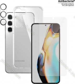 PanzerGlass Hard case + Screen Protector kit for Samsung Galaxy S23+ transparent 
