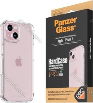 PanzerGlass Hard case for Apple iPhone 15 transparent 