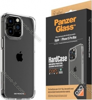 PanzerGlass Hard case for Apple iPhone 15 Pro Max transparent 