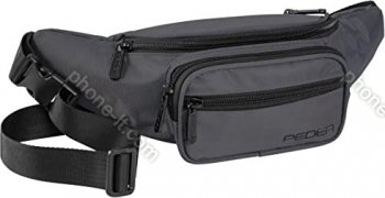 Pedea Ultraslim waist bag Trend M grey 
