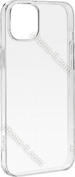Puro 03 nude Cover for Apple iPhone 15 Plus transparent 