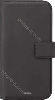 Puro wallet Detachbale 2 in 1 case for Apple iPhone 15 Pro black 