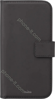 Puro wallet Detachbale 2 in 1 case for Apple iPhone 15 black 