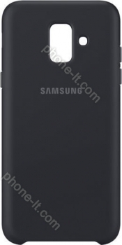Samsung Dual Layer Cover for Galaxy A6 (2018) black 