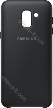 Samsung Dual Layer Cover for Galaxy J6 (2018) black 