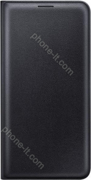 Samsung EF-WJ710PB Flip wallet for Galaxy J7 (2016) black 