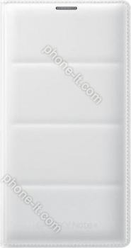 Samsung EF-WN910BW Flip wallet for Galaxy Note 4 white 