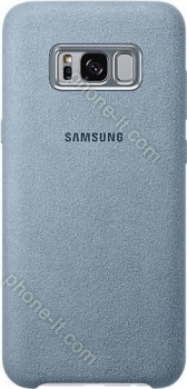 Samsung EF-XG955AM Alcantara Cover for Galaxy S8+ mint green 