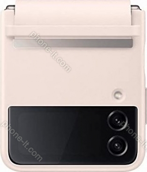 Samsung Flap Leather Cover for Galaxy Z Flip 4 Peach 