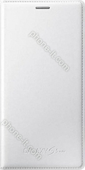 Samsung Flip Cover Punching Pattern for Galaxy S5 mini white 