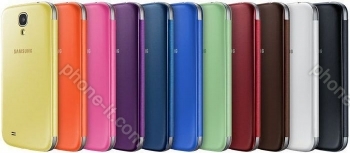 Samsung Flip Cover for Galaxy S4 yellow-green 