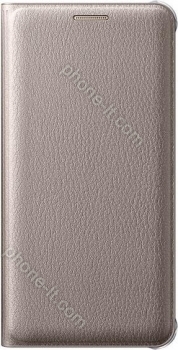 Samsung Flip wallet for Galaxy A3 (2016) gold 