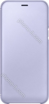 Samsung Flip wallet for Galaxy A6 (2018) purple 