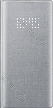 Samsung LED View Cover for Galaxy Note 10 silver 