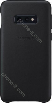 Samsung Leather Cover for Galaxy S10e black 