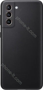 Samsung Leather Cover for Galaxy S21+ black 
