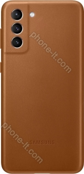 Samsung Leather Cover for Galaxy S21+ brown 