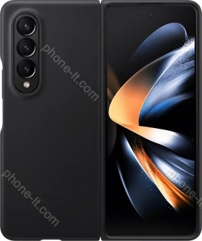 Samsung Leather Cover for Galaxy Z Fold 4 black 