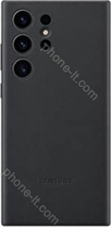 Samsung Leather case for Galaxy S23 Ultra black 