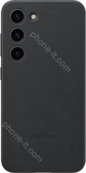 Samsung Leather case for Galaxy S23 black 