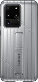 Samsung Protective Standing Cover for Galaxy S20 Ultra silver 