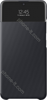 Samsung S-View wallet Cover for Galaxy A32 black 
