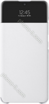 Samsung S-View wallet Cover for Galaxy A32 white 