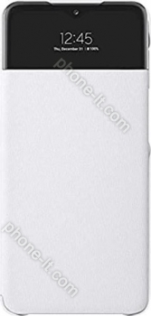 Samsung S-View wallet Cover for Galaxy A32 5G white 